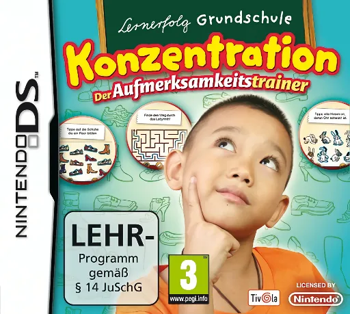 Lernerfolg Grundschule - Konzentration - Der Aufmerksamkeitstrainer (Europe) (En,De,Tr)